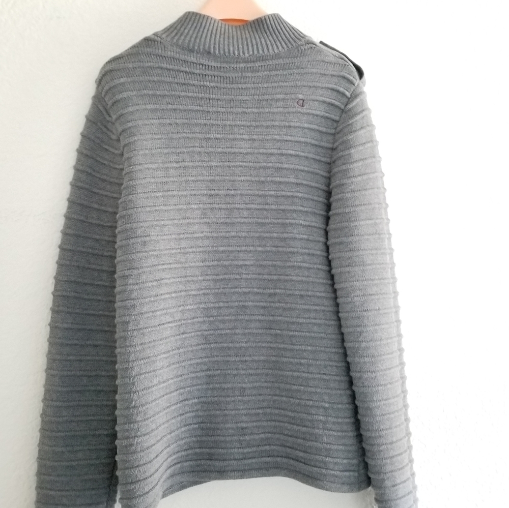 G Comma Knitted Cardigan Gray Size 4 - Picture 3 of 6